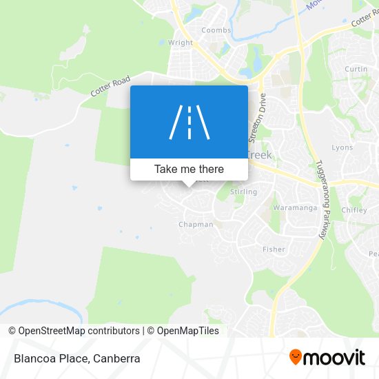 Blancoa Place map