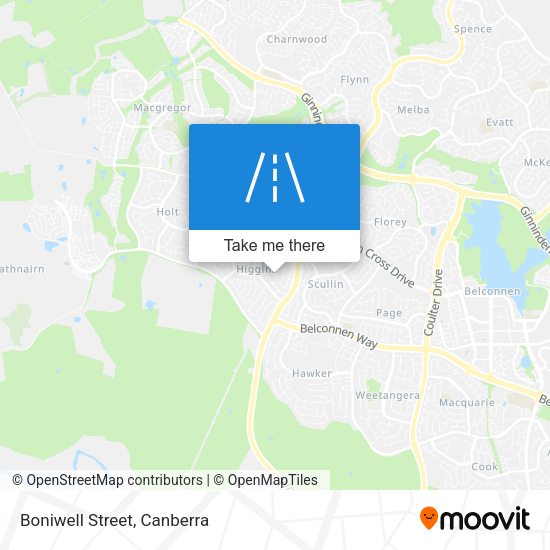 Boniwell Street map