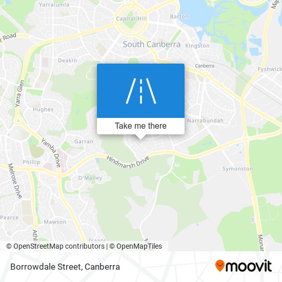 Borrowdale Street map