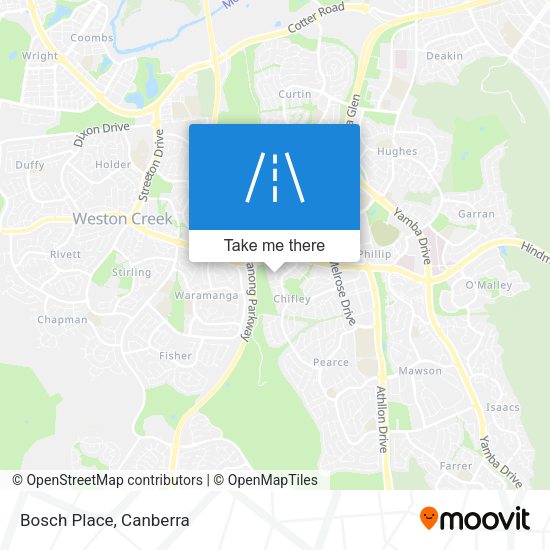 Bosch Place map
