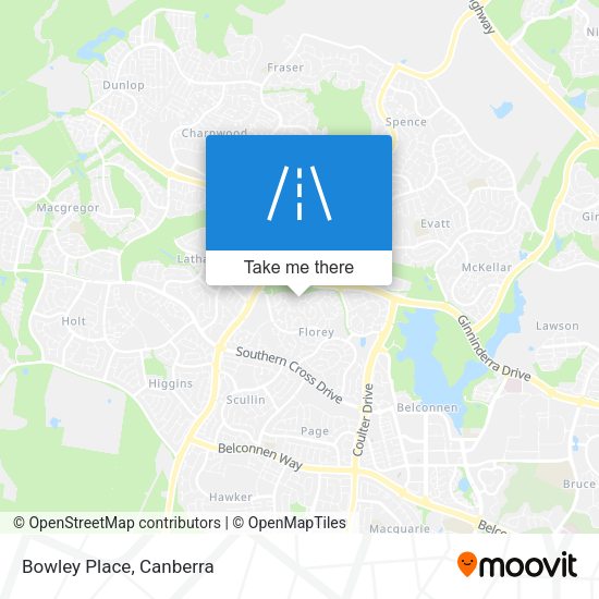 Bowley Place map
