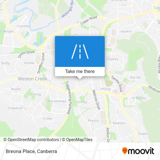 Breona Place map