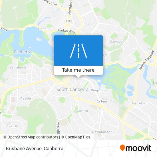 Brisbane Avenue map