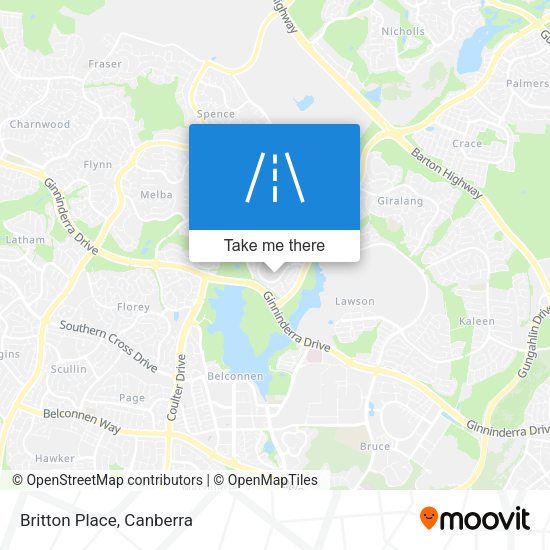 Britton Place map