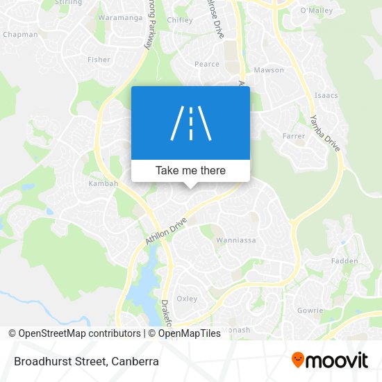 Broadhurst Street map