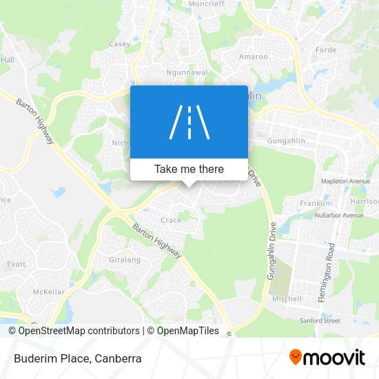 Buderim Place map