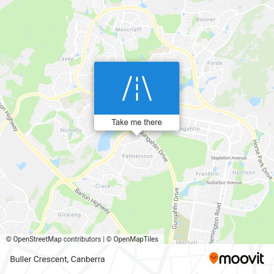 Buller Crescent map