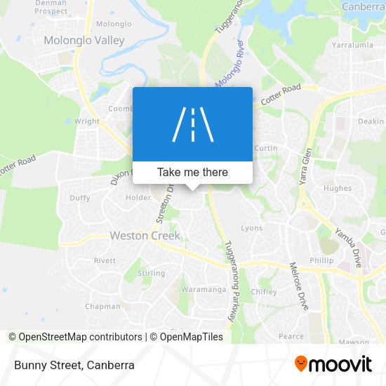 Bunny Street map