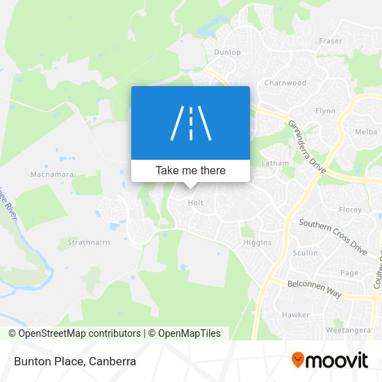 Bunton Place map