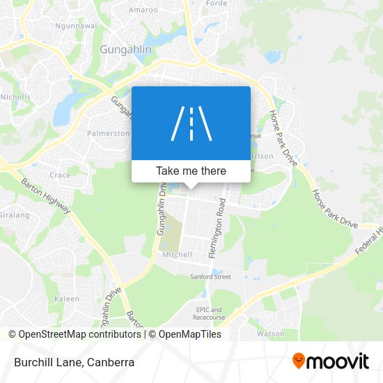 Burchill Lane map