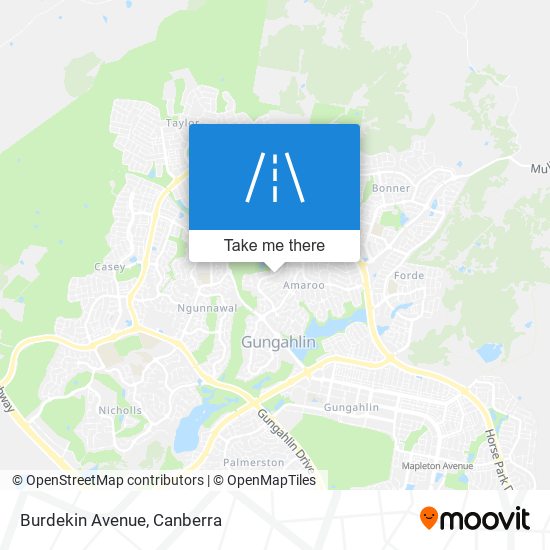 Burdekin Avenue map