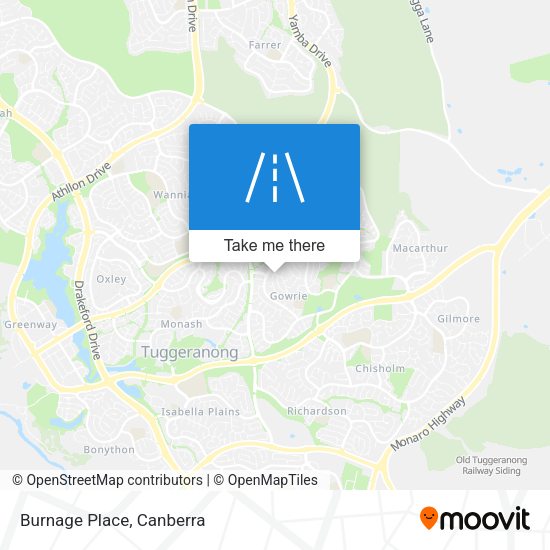 Burnage Place map