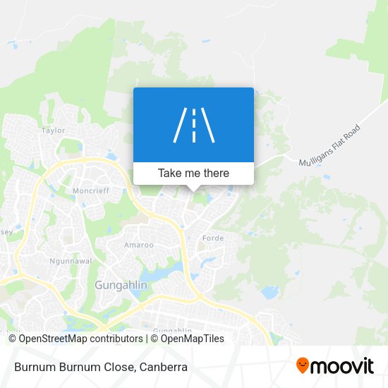 Burnum Burnum Close map