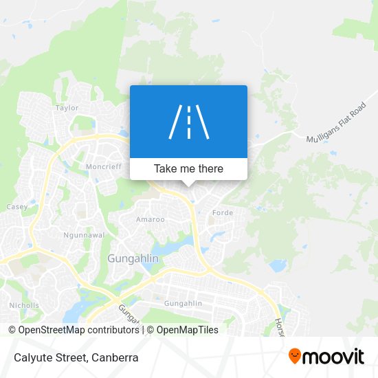 Calyute Street map