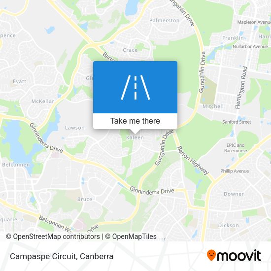 Campaspe Circuit map