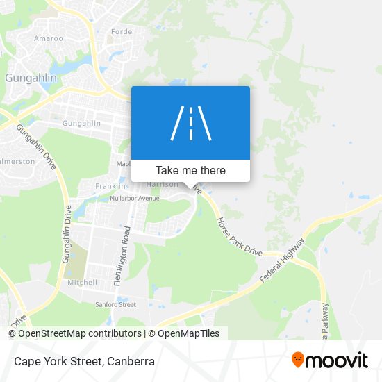 Cape York Street map