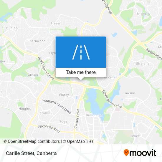 Carlile Street map