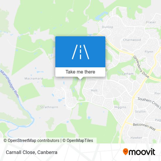 Carnall Close map