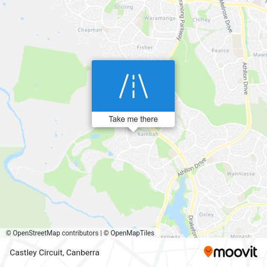Castley Circuit map