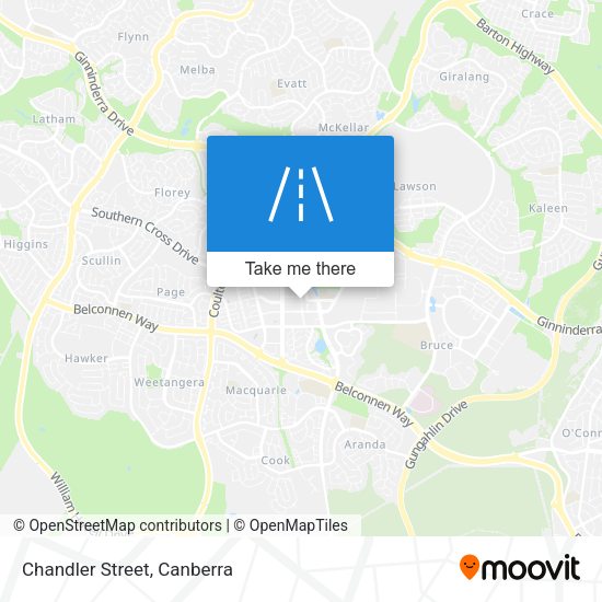 Chandler Street map