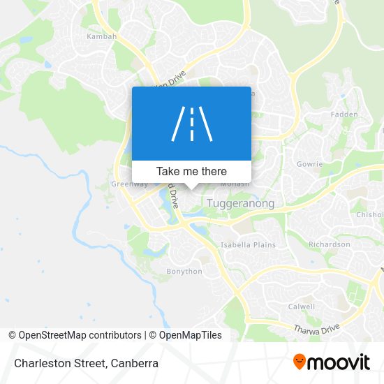 Charleston Street map