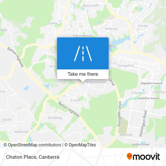 Chaton Place map