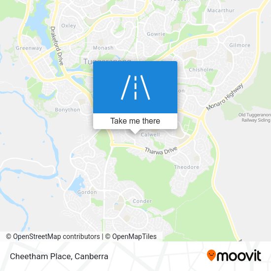 Cheetham Place map