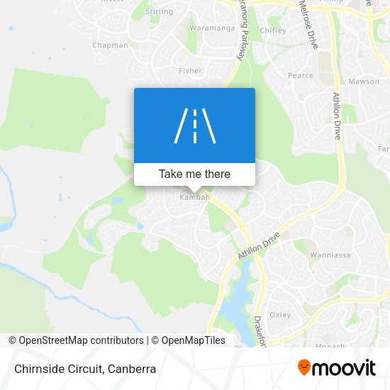 Chirnside Circuit map