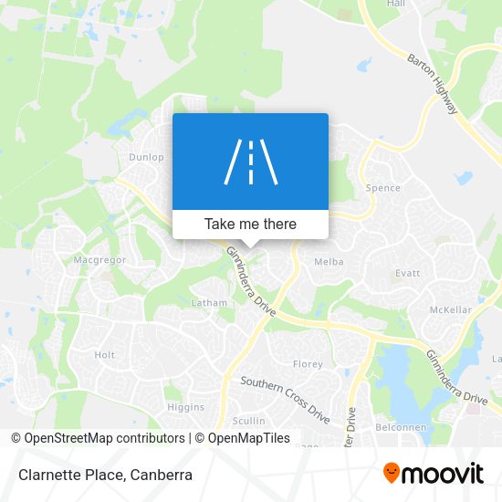 Clarnette Place map