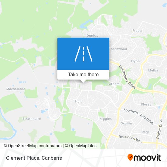 Clement Place map