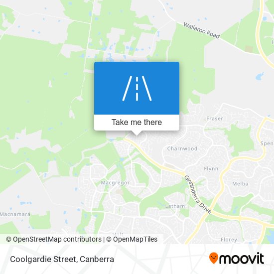 Coolgardie Street map