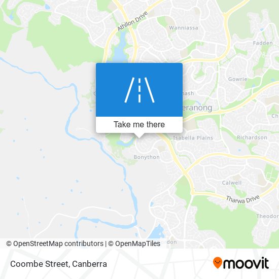 Coombe Street map