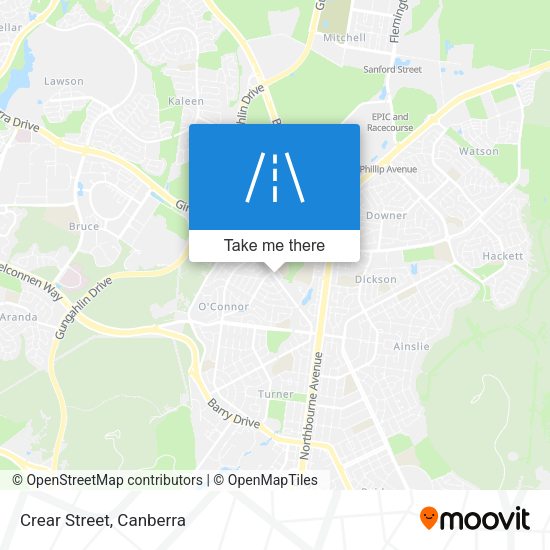 Crear Street map