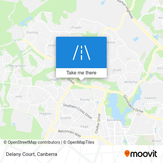 Delany Court map
