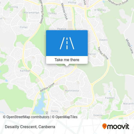Desailly Crescent map