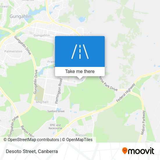 Desoto Street map