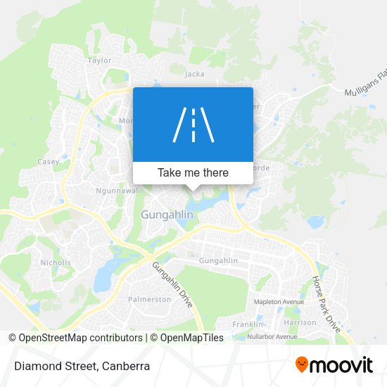 Diamond Street map