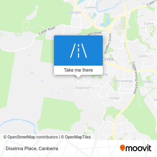 Diselma Place map