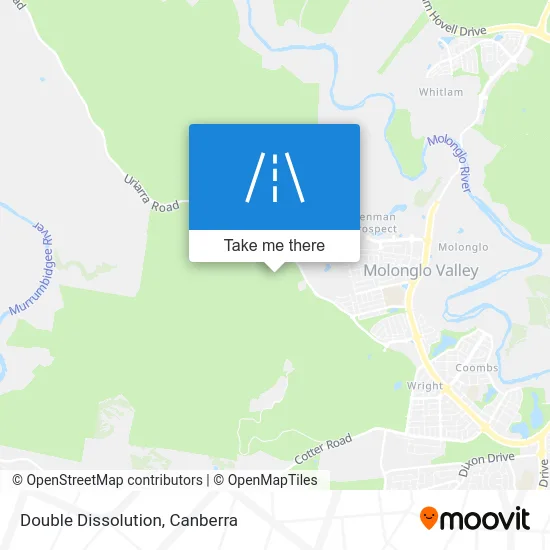 Mapa Double Dissolution
