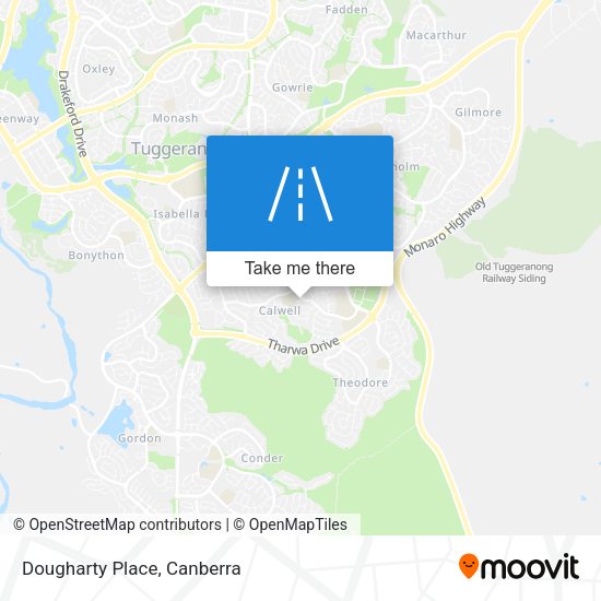 Dougharty Place map