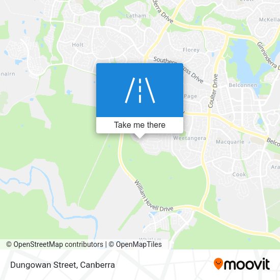 Dungowan Street map