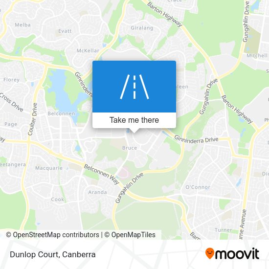 Dunlop Court map