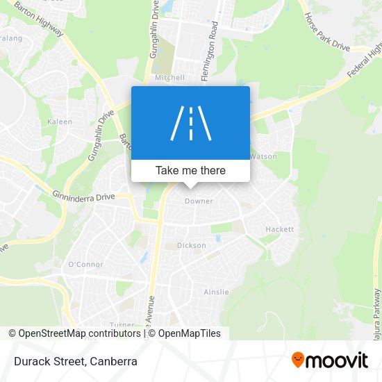 Durack Street map