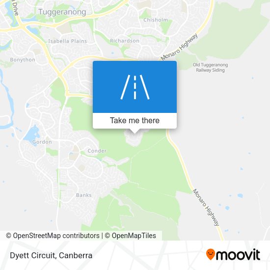 Dyett Circuit map