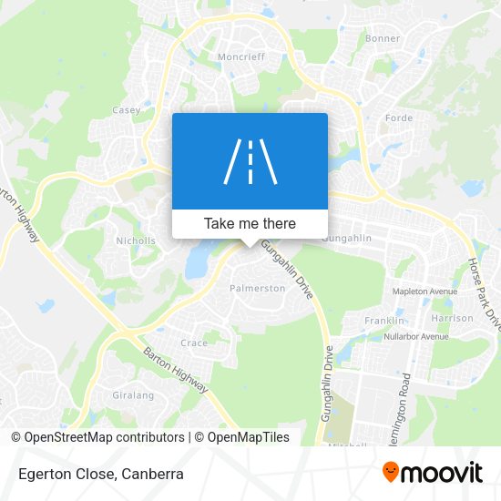 Egerton Close map