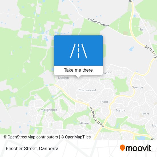 Elischer Street map