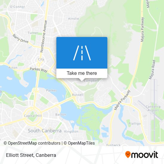 Elliott Street map