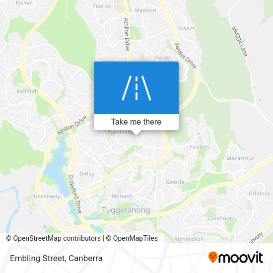 Embling Street map