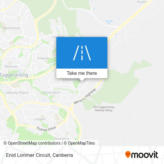 Enid Lorimer Circuit map