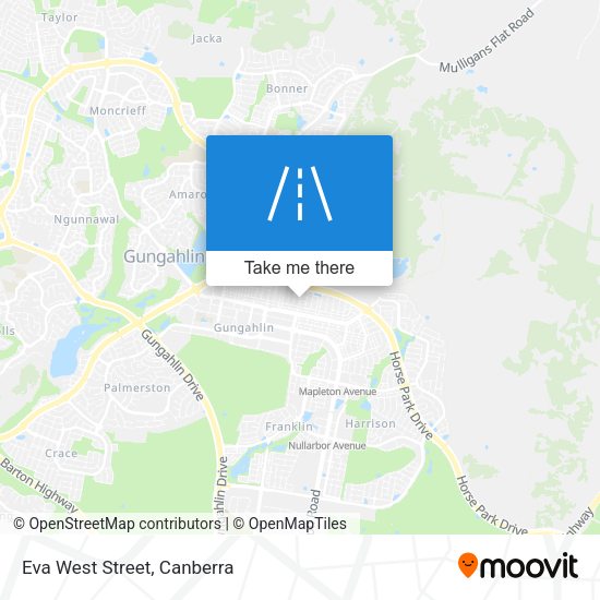 Eva West Street map